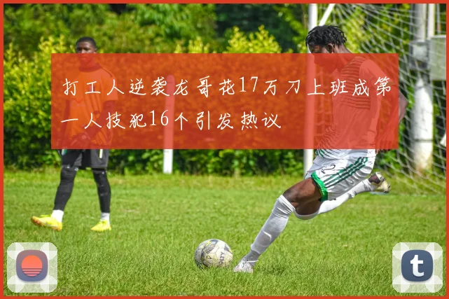 打工人逆袭龙哥花17万刀上班成第一人技犯16个引发热议